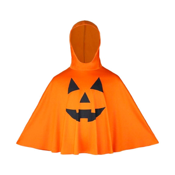 Detský karnevalový prevlek Orange Halloween Scary Pumpkin FunCo