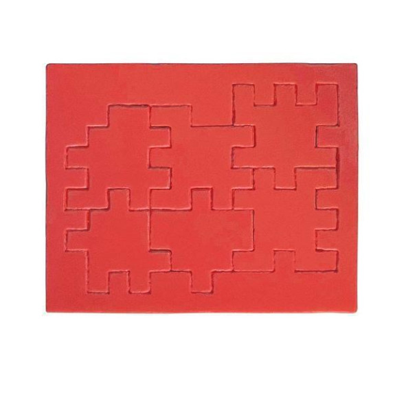 Hlavolam penová kocka 80 x 80 x 15 mm Matuška Dena