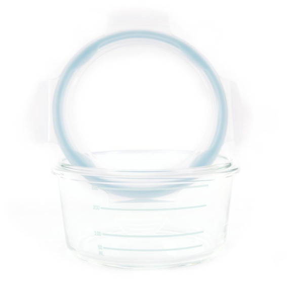 Sklenené misky s viečkami B-Glass Bowls 280 ml Bo Jungle