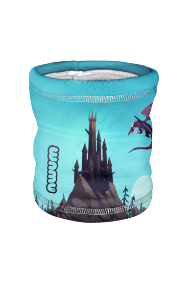 Detský fleecový nákrčník Dragon fantasy Wamu