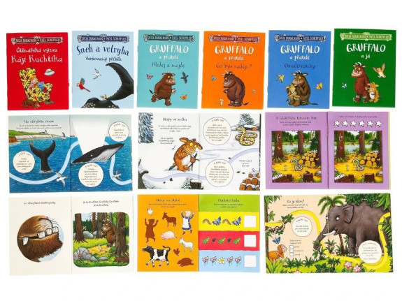 Gruffalo a priatelia - Adventný kalendár plný kníh