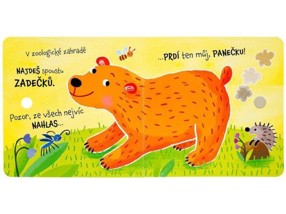 Kto tu prdí, medvedík? Zvuková prdiaca knižka