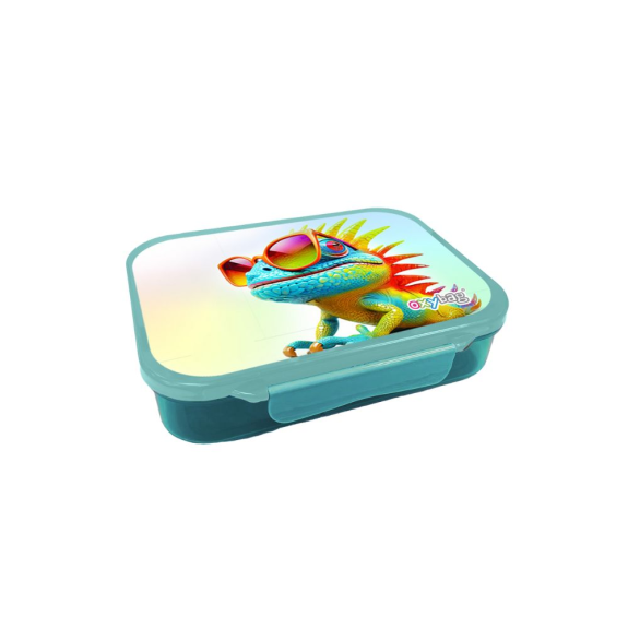 Box na desiatu s priehradkami crazy animals OxyBag