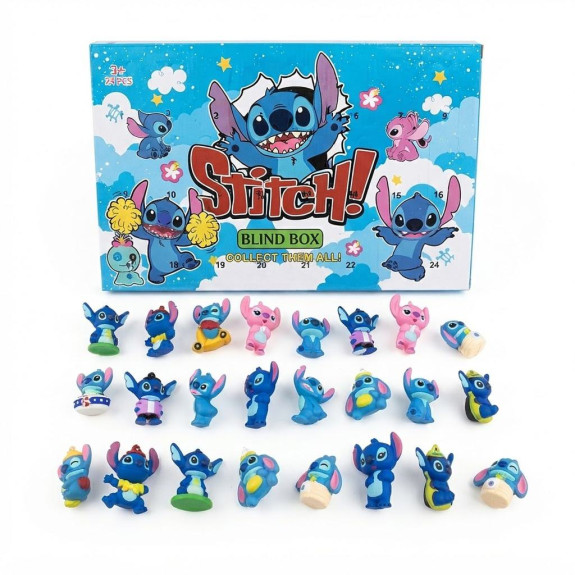 Adventný kalendár Lilo a Stitch Amazing christmas collection