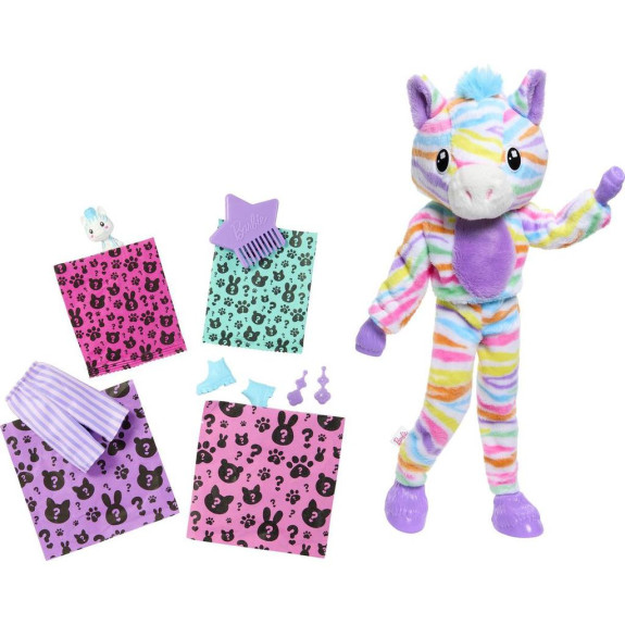Barbie Cutie reveal barbie farebné sny - zebra