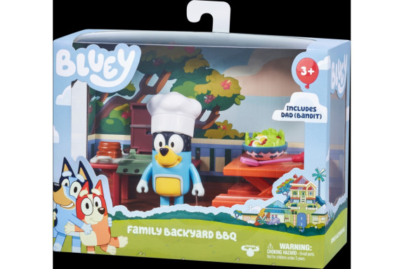 Súprava na hranie - Grilovacia párty Bluey