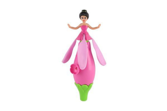 Vystreľovacia víla bábika plast 17 cm