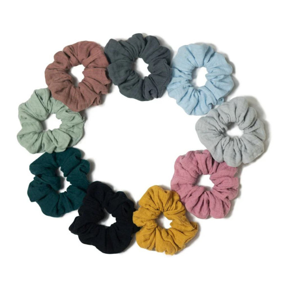 Scrunchies mušelínová Esito