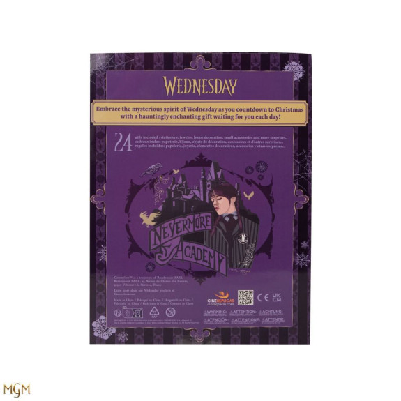 Wednesday Adventný kalendár
