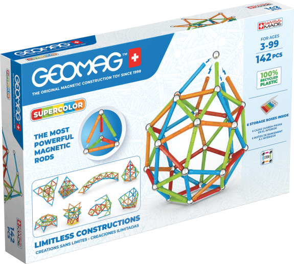 Geomag Supercolor 142 dielikov