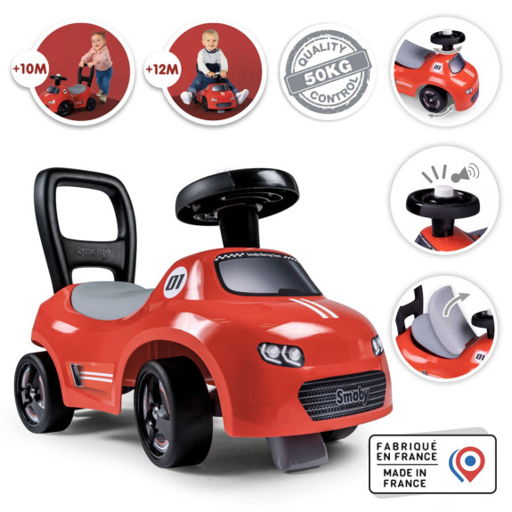 Odrážadlo Auto červené