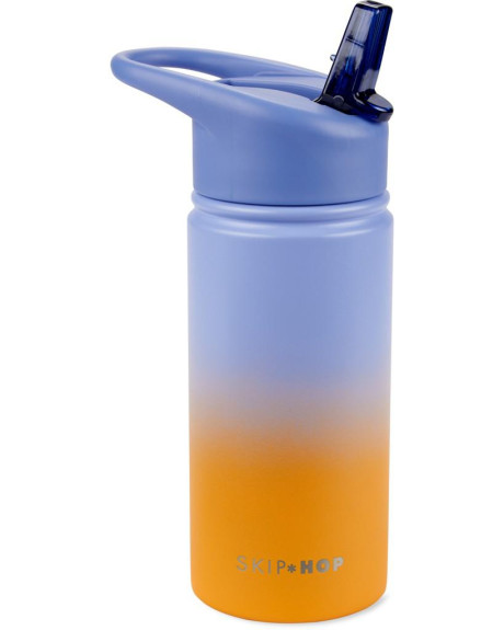 Fľaša so slamkou nerezová Wander 450 ml Skip Hop