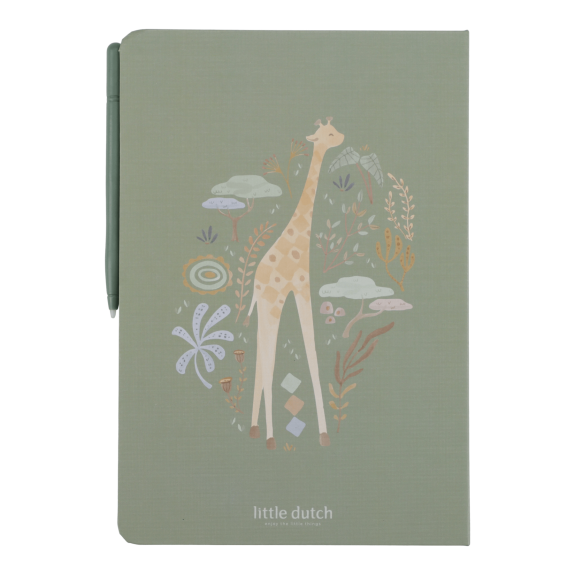 Kresliace tabliet Green Safari Friends Little Dutch