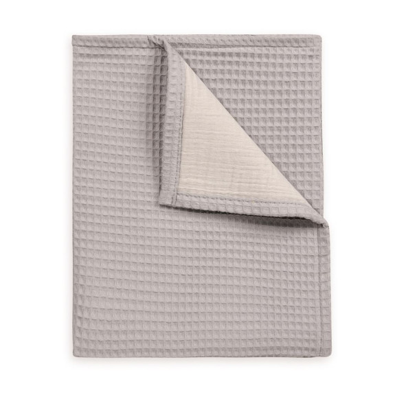 Mušelínová deka Prestige sivá 75 x 100 cm Babymatex