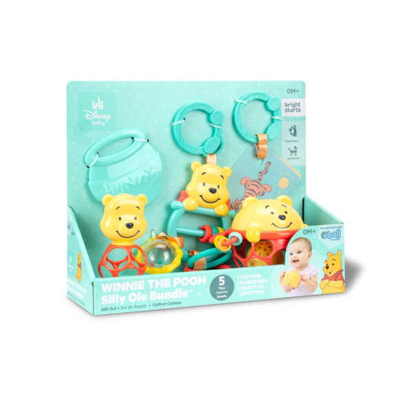 Súprava darčeková multisenzorická Disney Baby Winnie the Pooh 0 m+ Disney baby