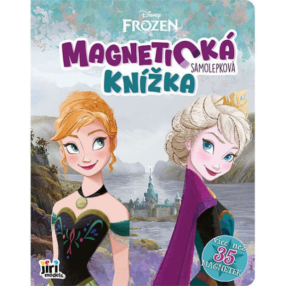 Magnetická samolepková knižka Ľadové kráľovstvo