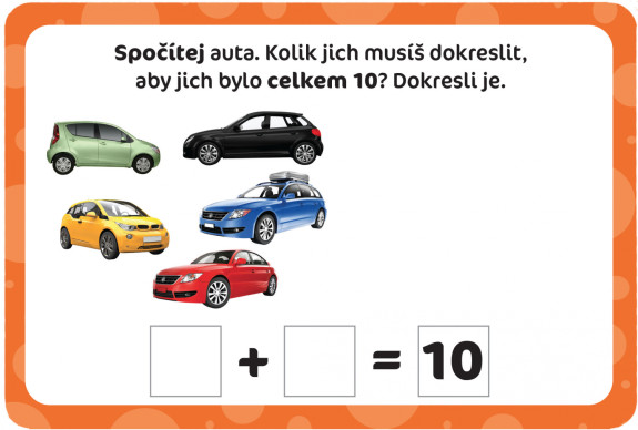 Kúzelný tabliet & stierateľné karty – Prvé Počítanie