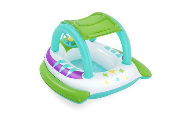 Detský nafukovací čln so strieškou Space Splash Bestway