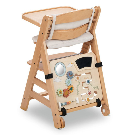 Aktivity centrum Play board na drevené stoličky Alpha+/Beta+/Arketa Hauck