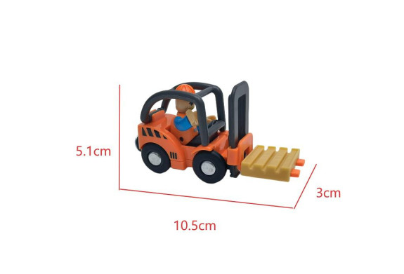 Súprava stavebných vozidiel s figúrkami 2Kids Toys