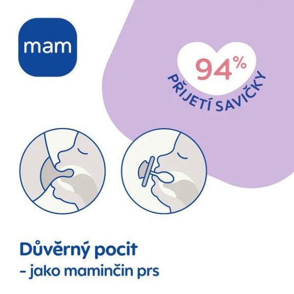 Cumlík Perfect 0 m+ MAM