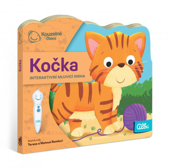 ALBI Kúzelné čítanie Minikniha s výsekom - Mačka