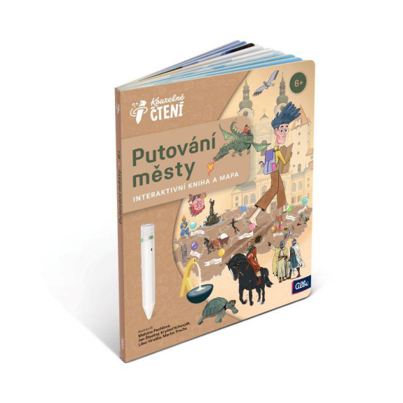 Kniha Putovanie mestami (s mapou)