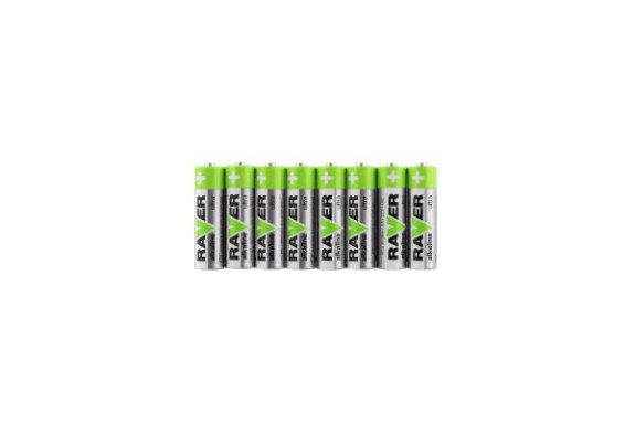 Batéria LR6/AA 1,5 V alkaline ultra RAVER 8ks