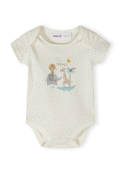 Dojčenské body unisex 5pack Minoti