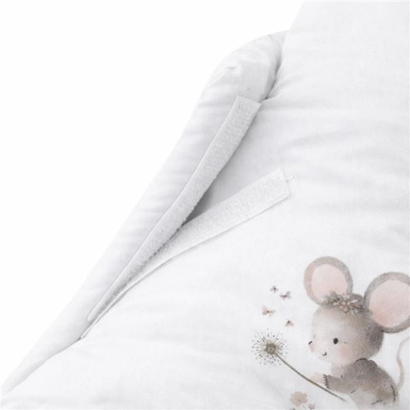 Detská zavinovačka 80 x 80 cm Cute mouse New Baby