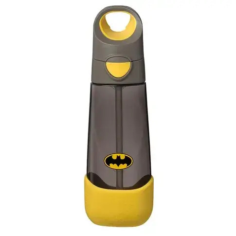 Fľaša na pitie so slamkou 600 ml Batman B.Box