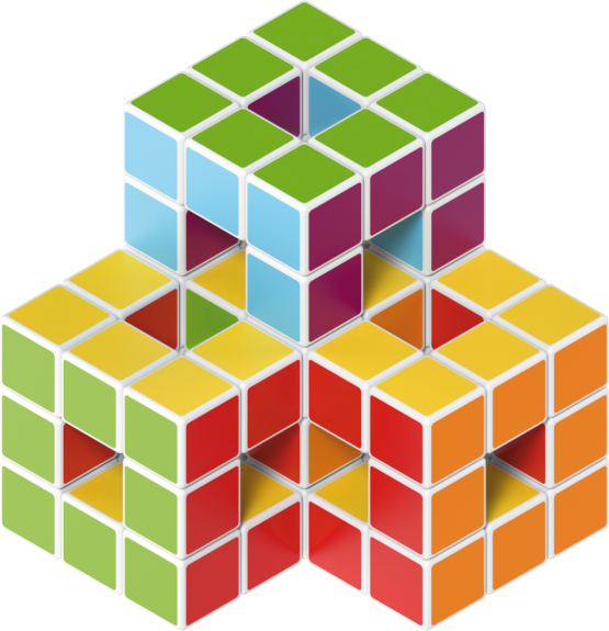 Geomag Magicube Art 64 dielikov