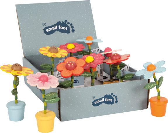 Drevené tancujúce kvety 1 ks Small foot