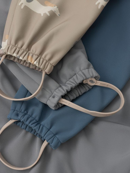 Softshellová kombinéza Lilo Storm Blue Leokid
