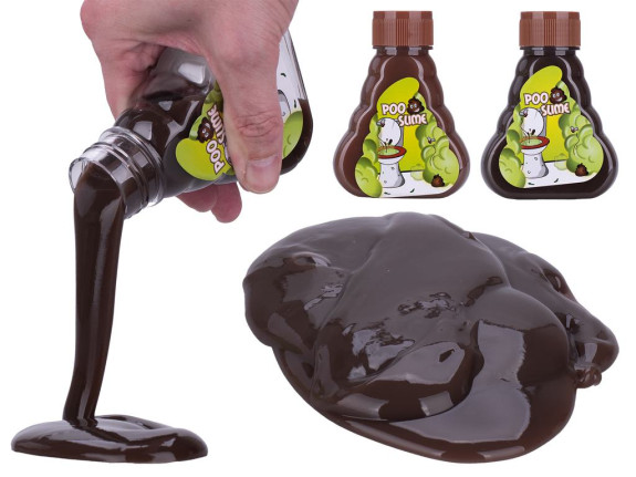 POO lajno 10,5 cm s hnedým slizom 140 g