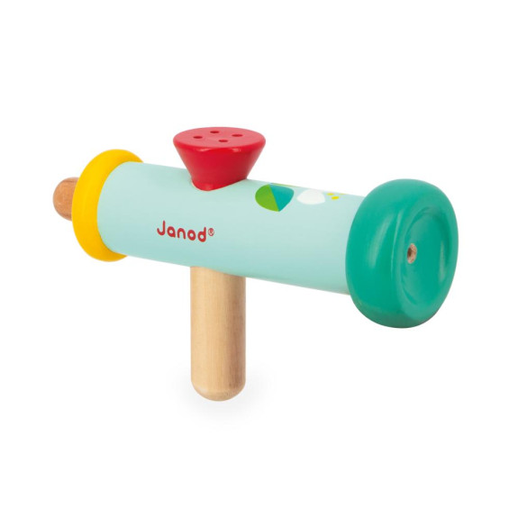 Drevený hudobný nástroj pre deti Rúrka Janod Gioia