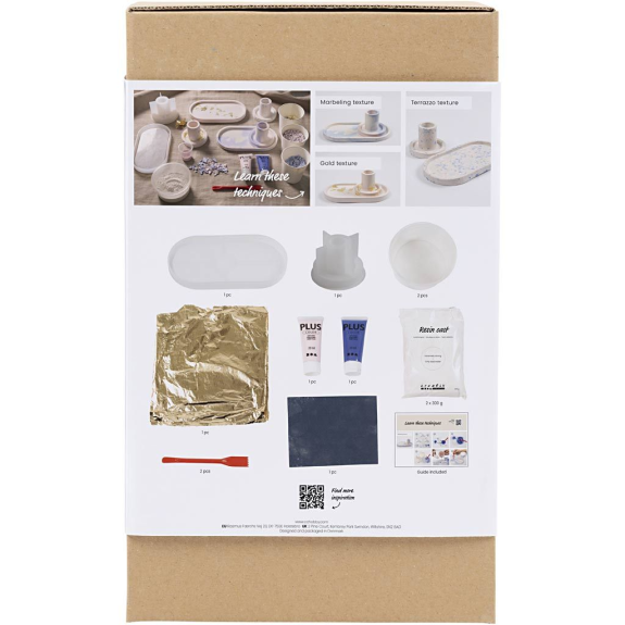 Kreatívna súprava Starter Craft Kit Resin Casting Candle Holders Creativ Company