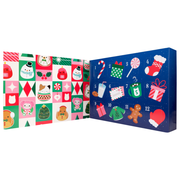 Micromallows Adventný kalendár - 12 ks Squishmallows