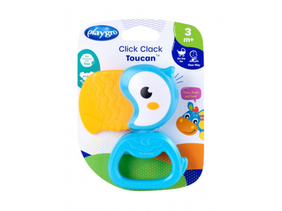 Hryzacia hrkálka Tukan Playgro