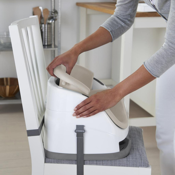 INGENUITY Podsedák na jedálenskú stoličku 2v1 Baby Base 6m+, do 22 kg