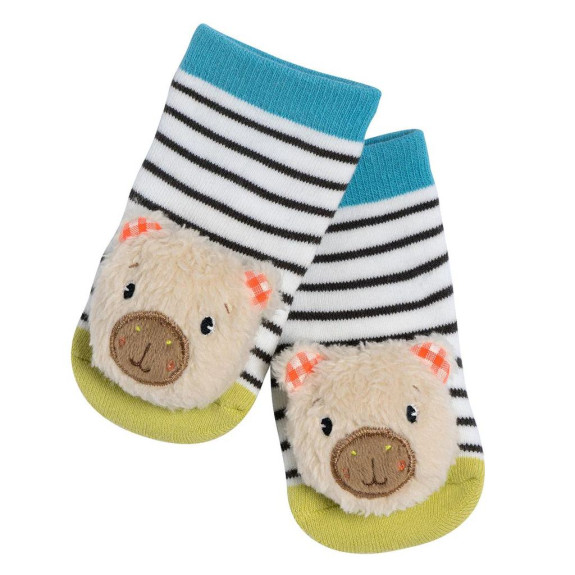 Hrkajúce ponožky capybara Baby Fehn