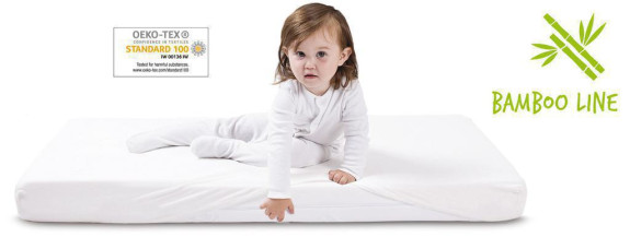Ochranné prestieradlo s gumičkou Bamboo 70 x 140 x 10 cm Babymatex