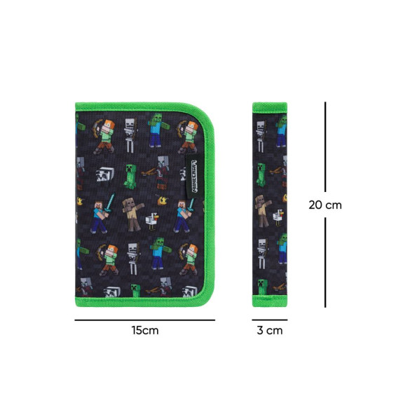Školský peračník jednoposchodový Minecraft Baagl