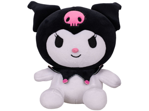 Kuromi plyšová 22 cm spandex sediaci My Melody & Kuromi
