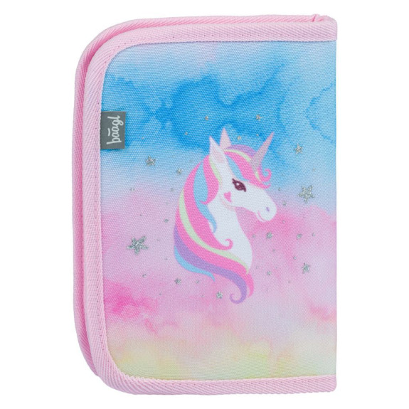 Školský peračník jednoposchodový Rainbow Unicorn Baagl