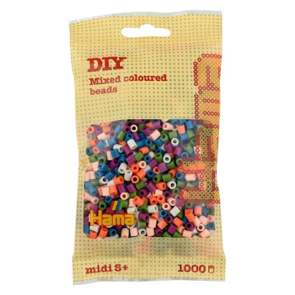 Zažehľovacie korálky MIDI - MIX 207-58 1.000ks Hama