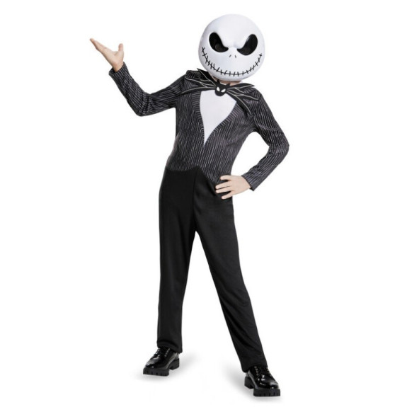 Nightmare before Christmas kostým Jack Skellington, 7 - 8 rokov