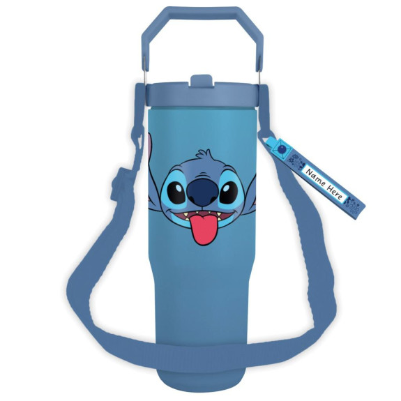 Lilo a Stitch cestovný hrnček s popruhom 880 ml