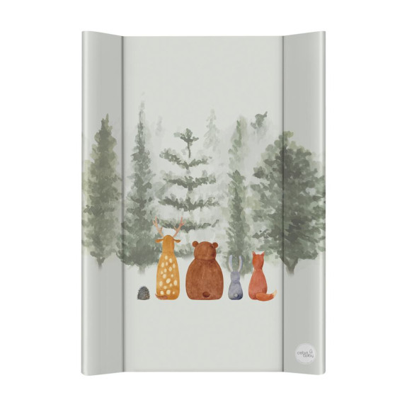 Podložka prebaľovacia 2-hranná s pevnou doskou 50 x 70 cm Basic Ceba