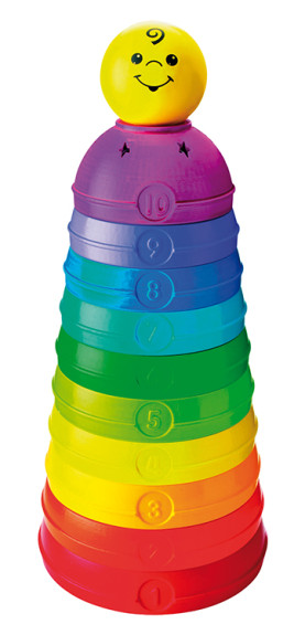 Fisher price aktívna skladačka s rolničkou